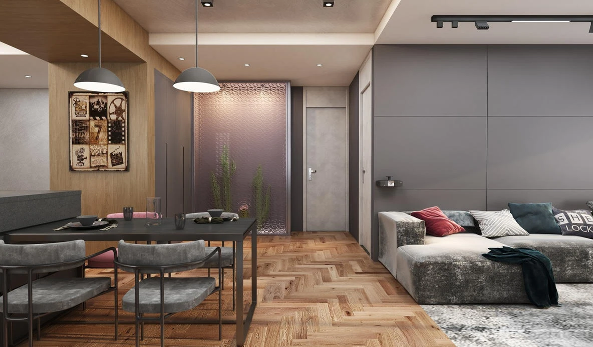 工业风装修案例图