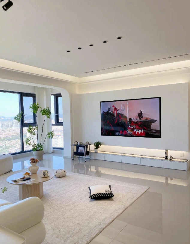 现代简约客厅装修案例图