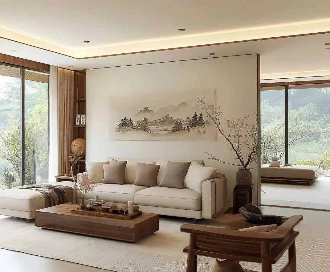 新中式装修案例图