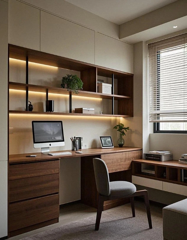 书房装修案例图