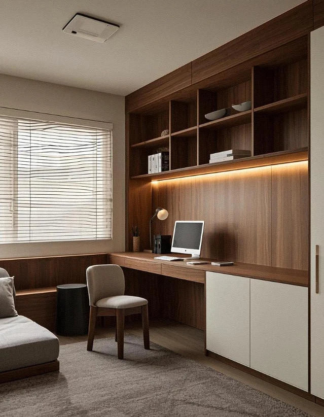 书房装修案例图