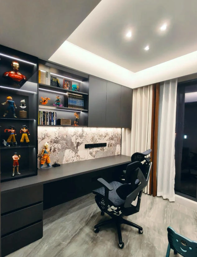 书房装修案例图