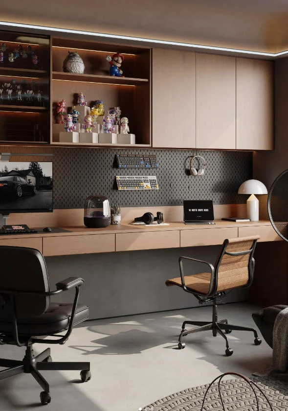 书房装修案例图