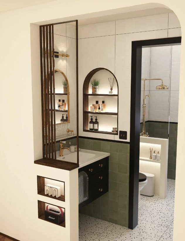 卫生间装修案例图