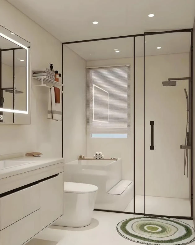 卫生间装修案例图