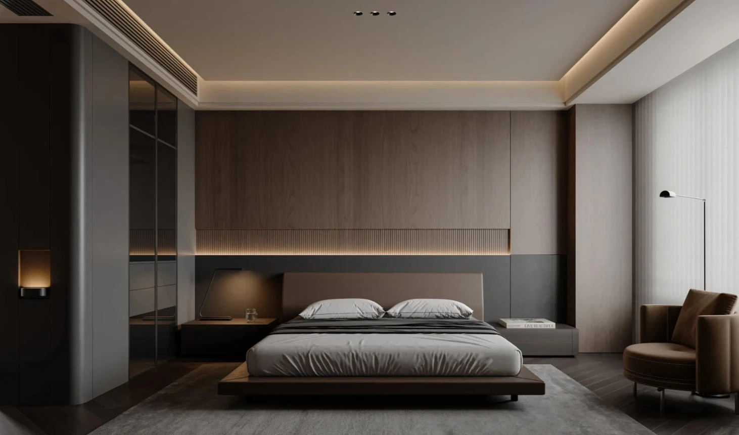 卧室装修案例图