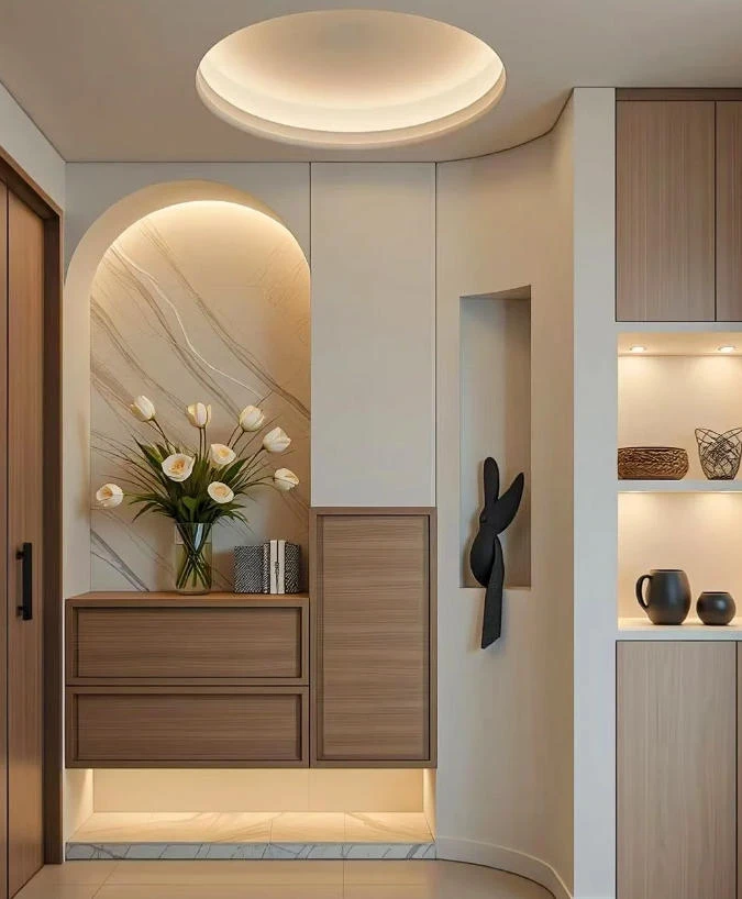 玄关装修案例图