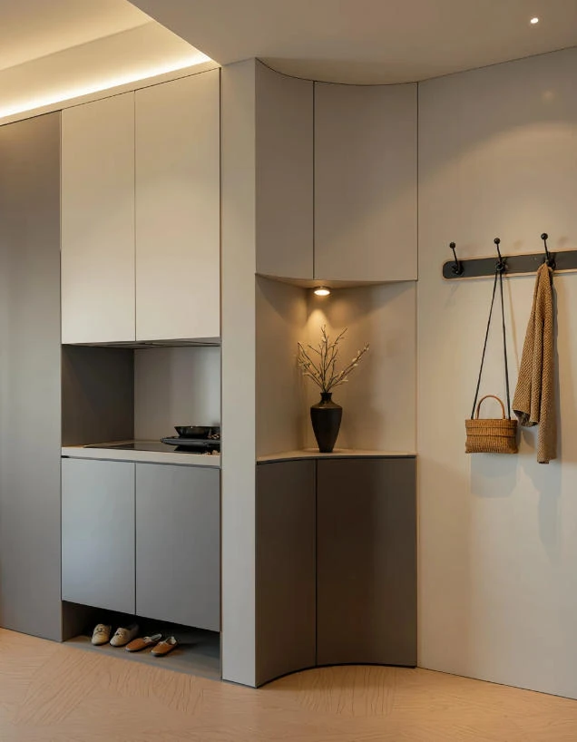 玄关装修案例图