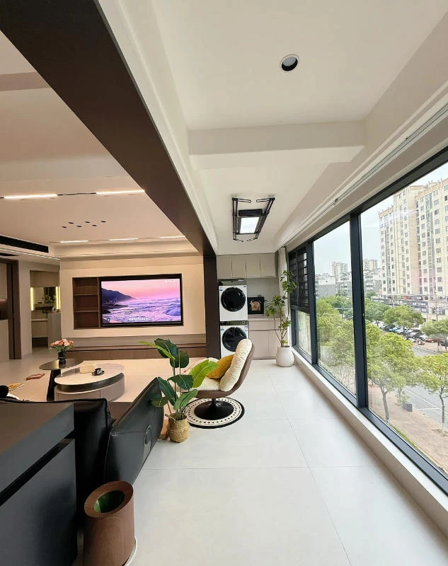 阳台装修案例图