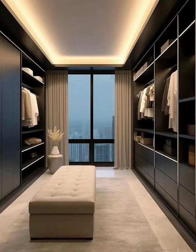 衣帽间装修案例图