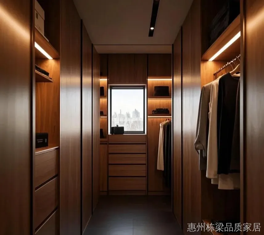 衣帽间装修案例图