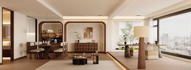 复古风装修案例图