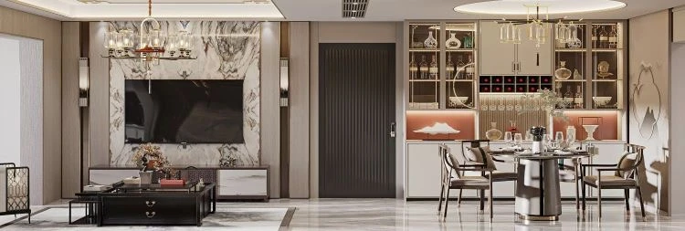 新中式装修案例图