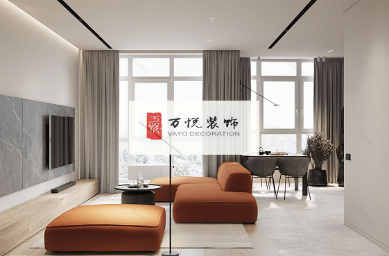 江阴、无锡装修案例71㎡小空间公寓