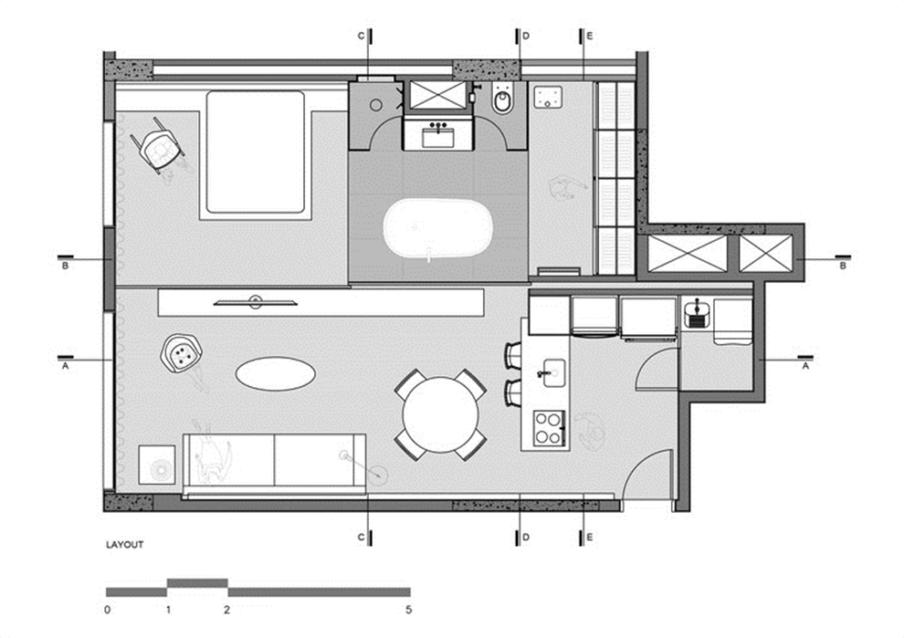【客厅装修】玩转小户型装修：小户型公寓设计合集！小空间大设计