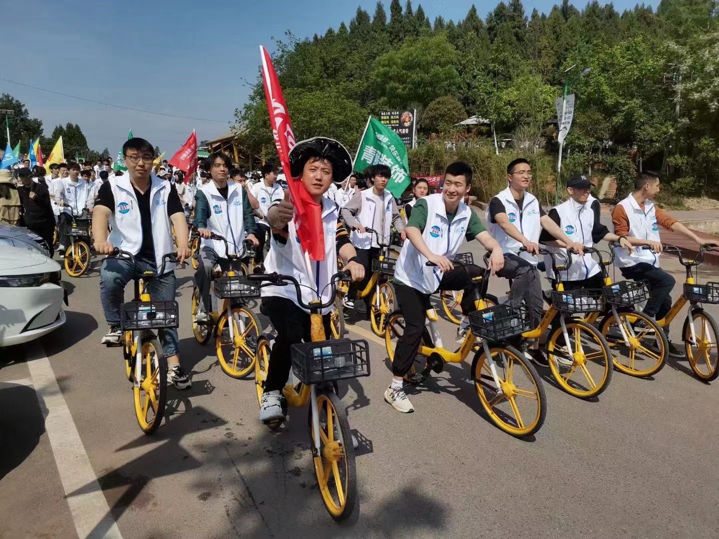 “陽(yáng)光裝修快樂(lè)騎行”德陽(yáng)名匠裝飾榮獲團(tuán)體第一名