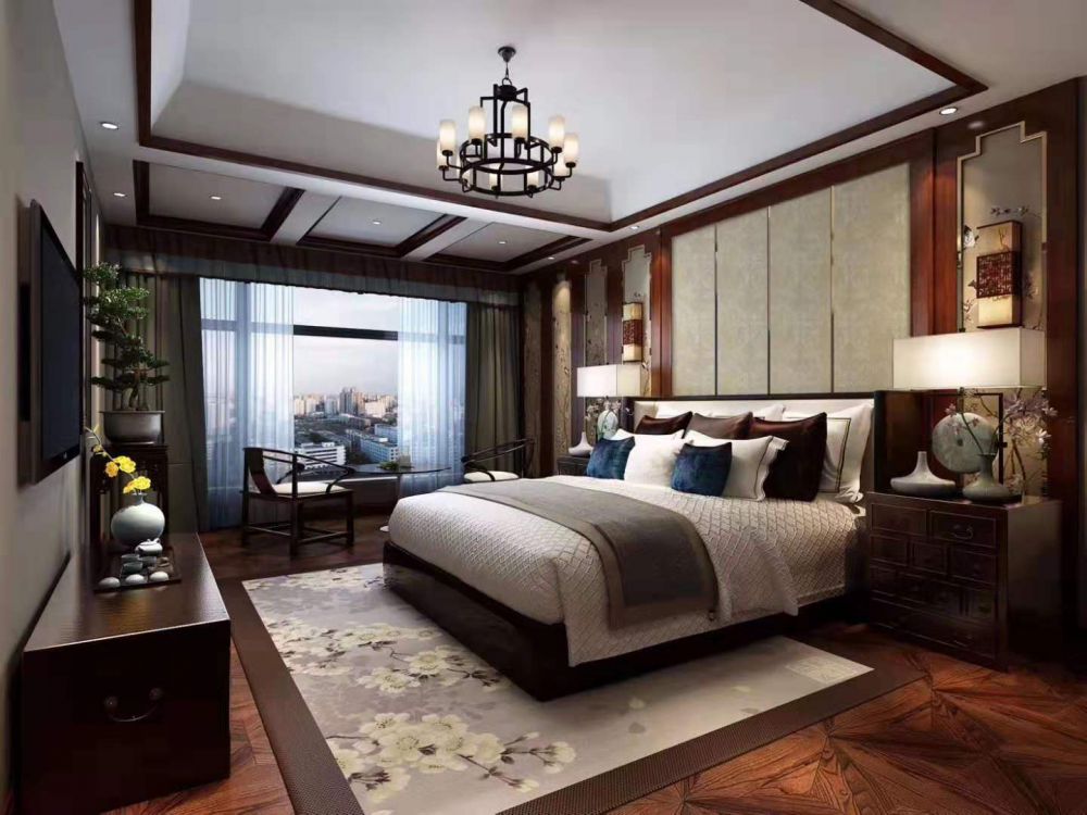 【卧室装修】卧室风水之地板颜色的选择 中国风卧室地板