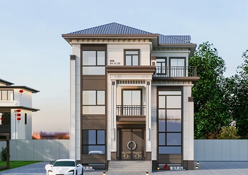 艺匠|三层别墅带地下室_BS156