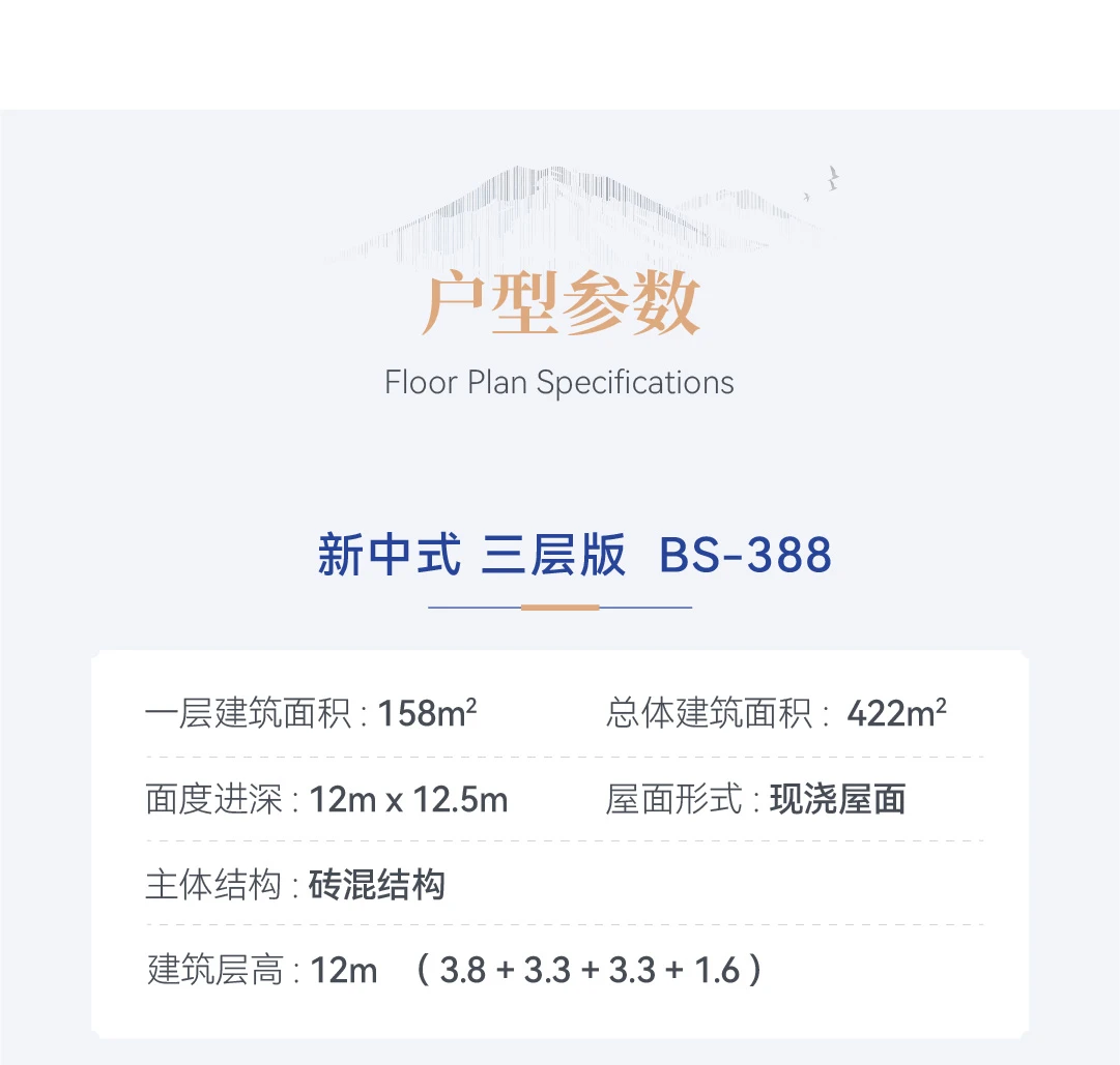 首佳艺匠|新中式BS-388 三层版