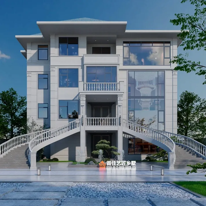 艺匠|新中式挑空180平_BS001