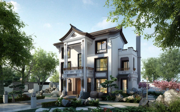 小亿筑家|新中式-三层