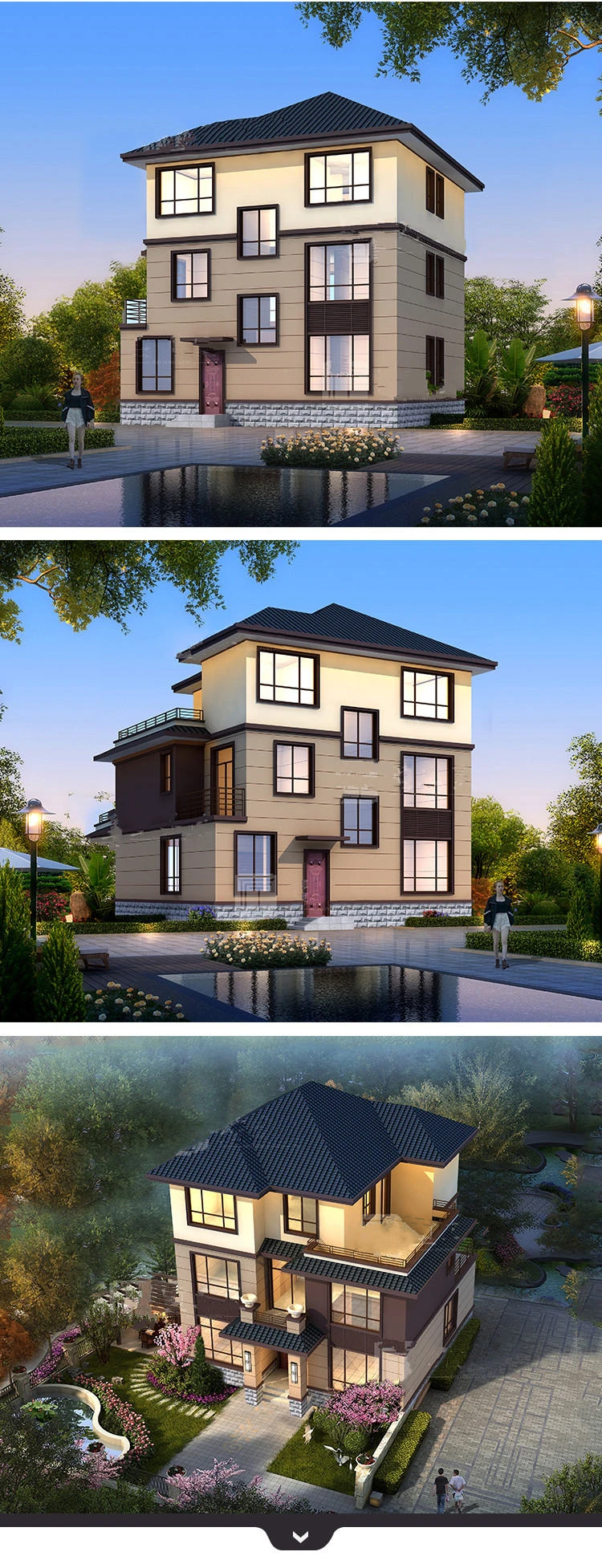 小亿筑家|新中式-三层