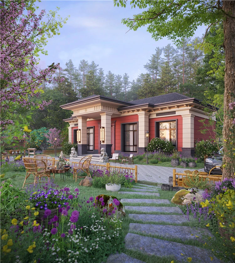 小亿筑家|新中式-一层