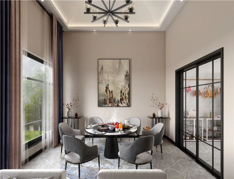 小亿筑家|新中式-一层