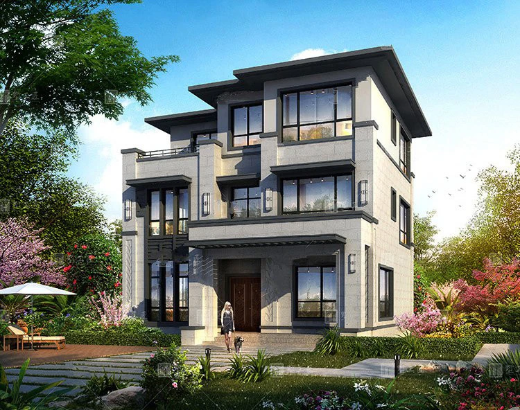 小亿筑家|新中式-三层