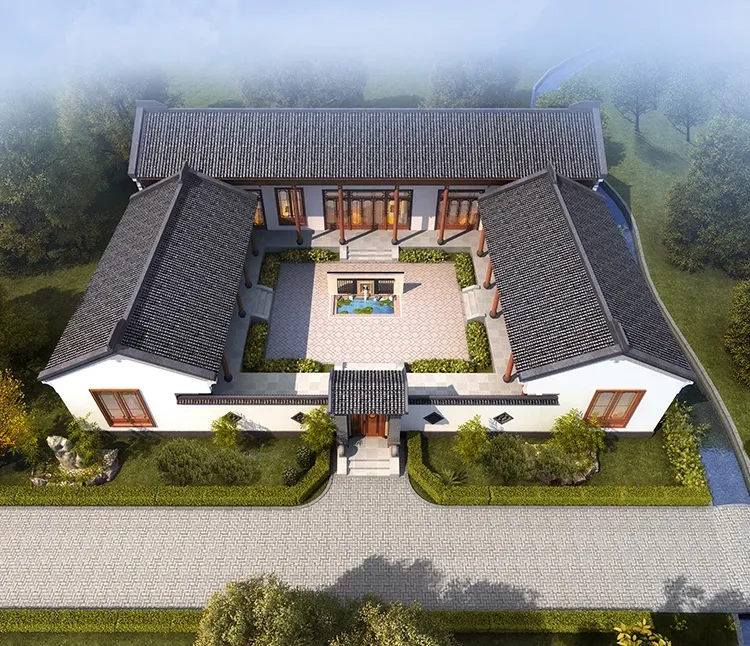 小亿筑家|四合院-一层