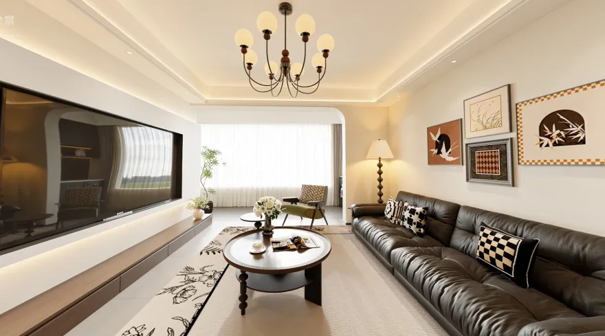 雍江国际125㎡现代简约风