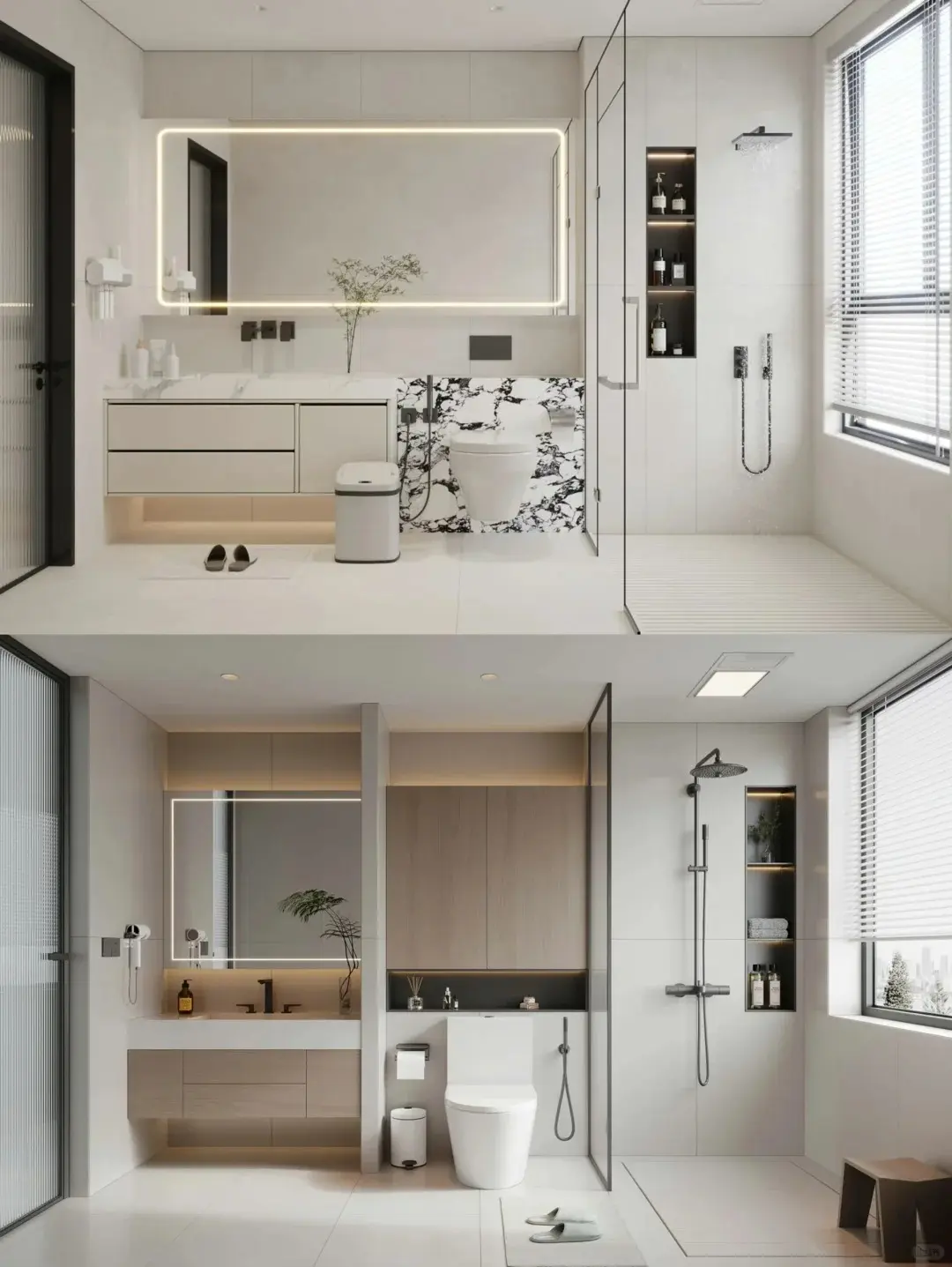 20款卫生间设计合集，附8种布局方案来抄作业_4_设计师&米粒_来自小红书网页版.jpg