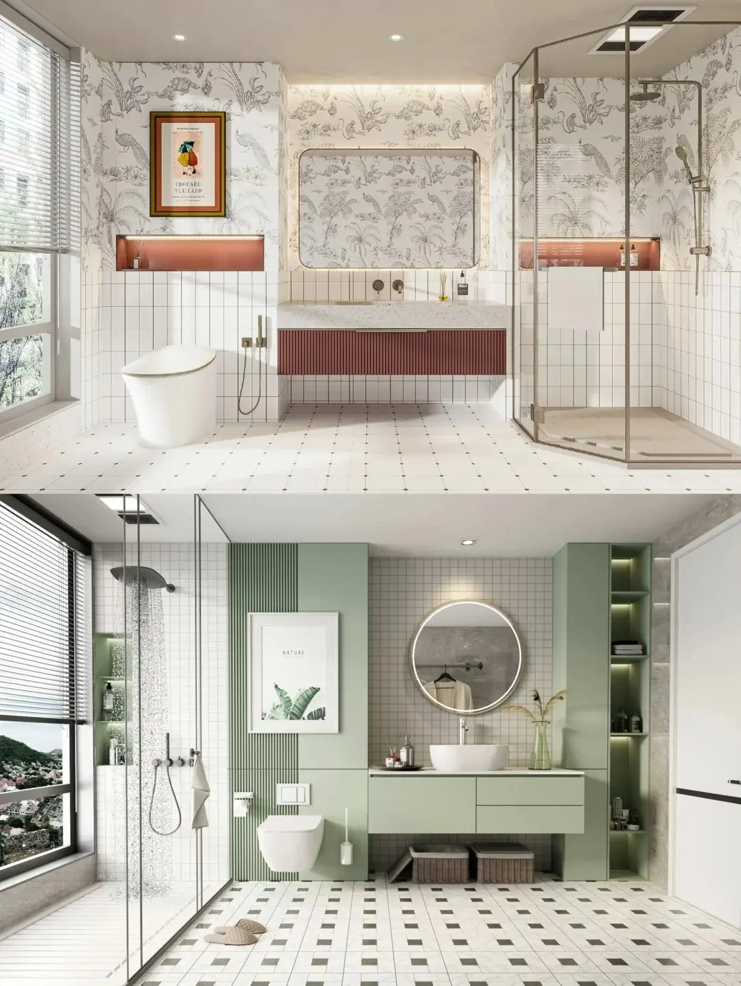 20款卫生间设计合集，附8种布局方案来抄作业_3_设计师&米粒_来自小红书网页版.jpg