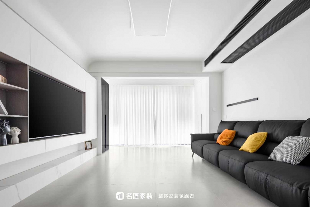 名匠实景丨140m² 现代简约