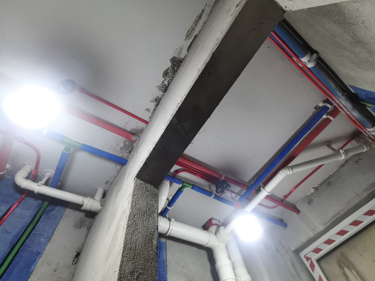 装修工地盛邦花园六区