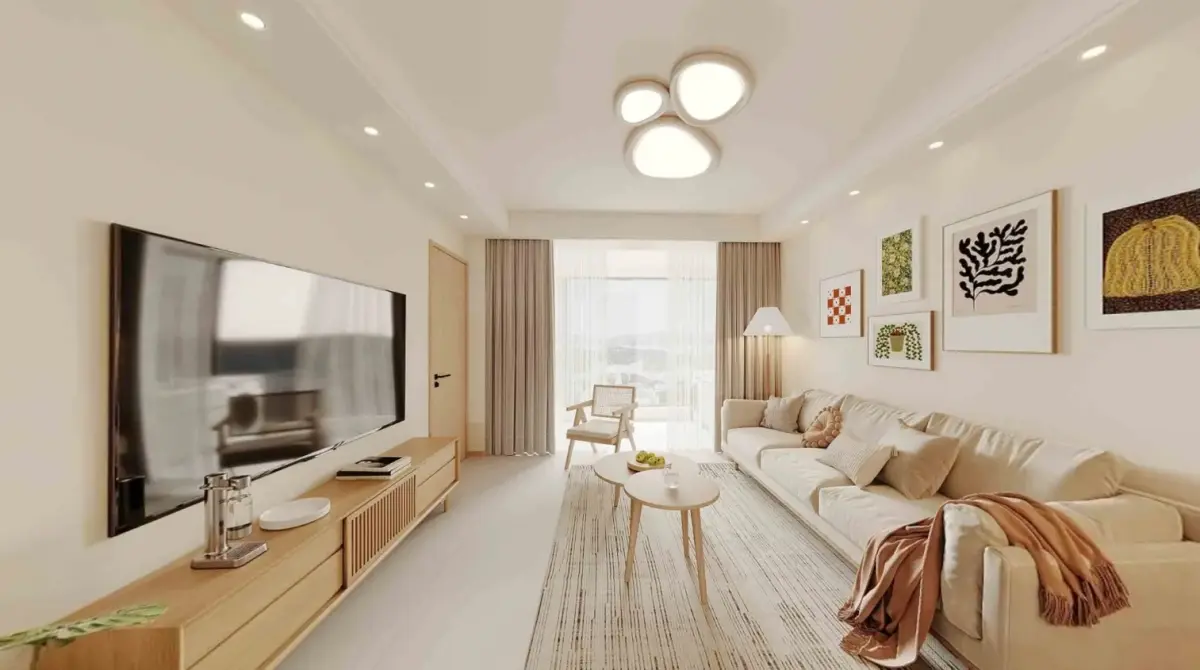 高级感爆棚的现代客餐厅