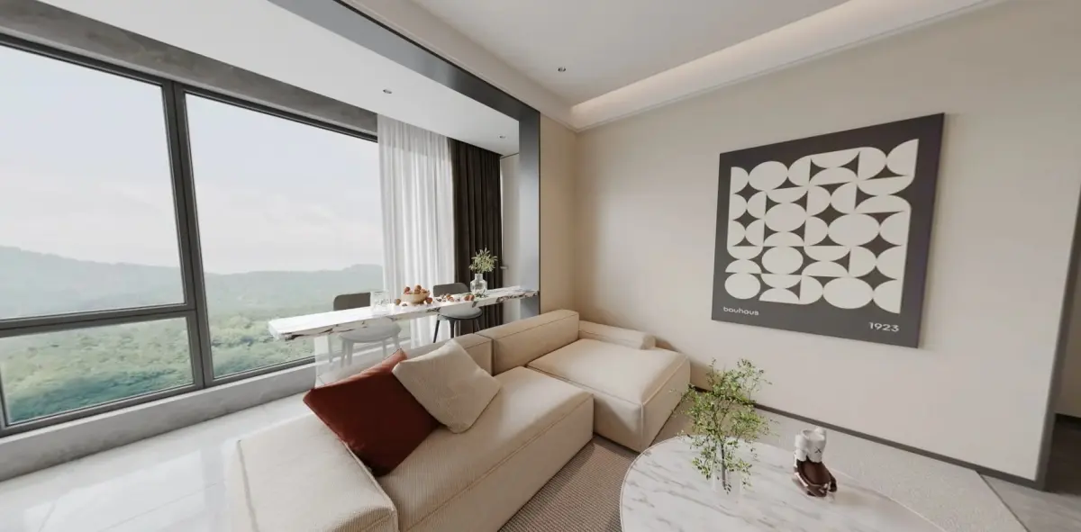 越住越顺眼的现代客餐厅