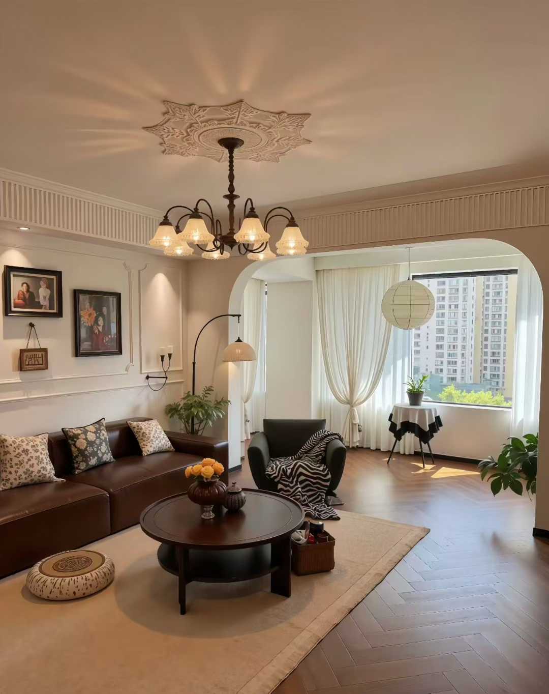 复古风装修案例图