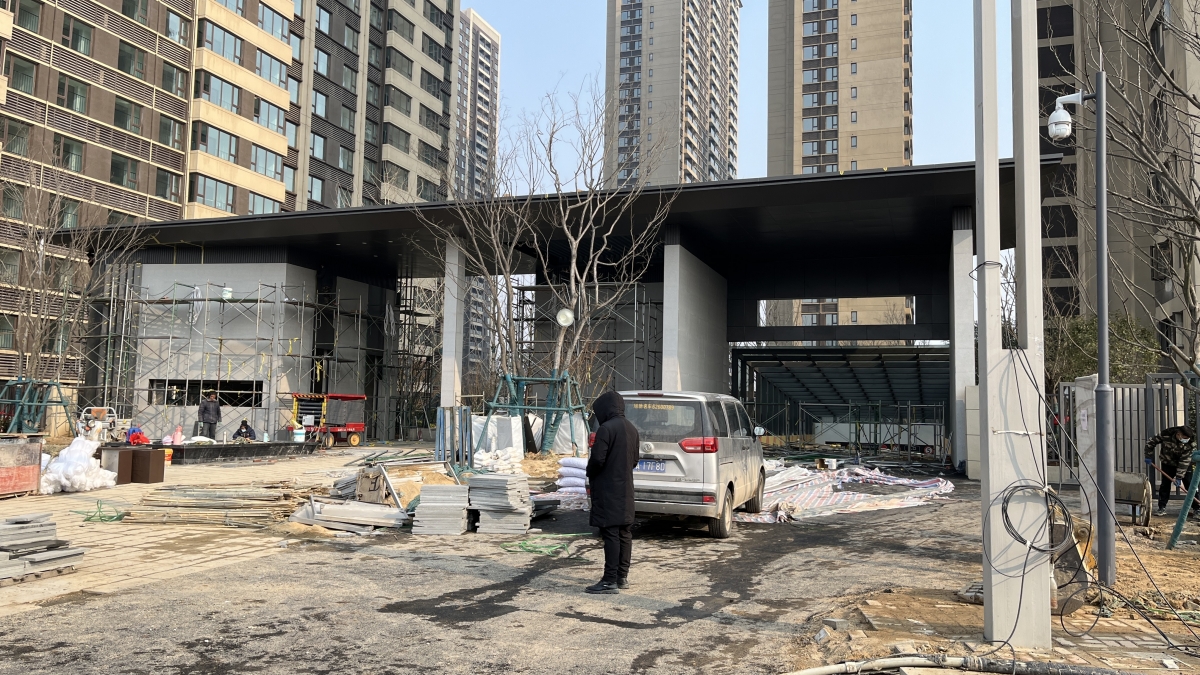 碧桂园时代城润园小区现场