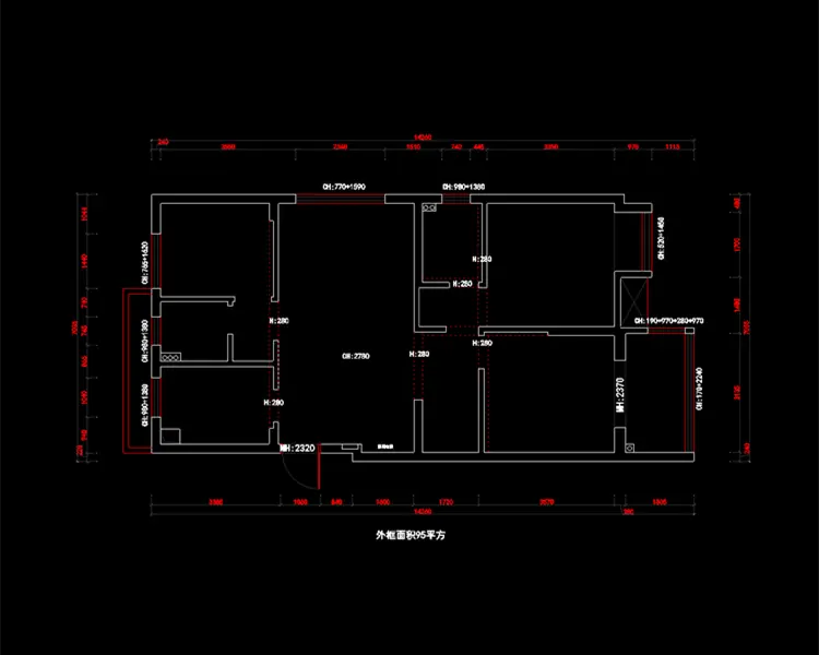 宁江府95㎡-现代风