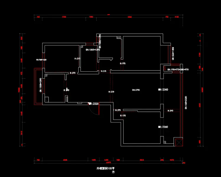 宁江府105㎡极简风