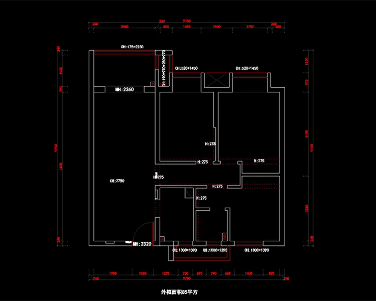 宁江府85㎡简约风