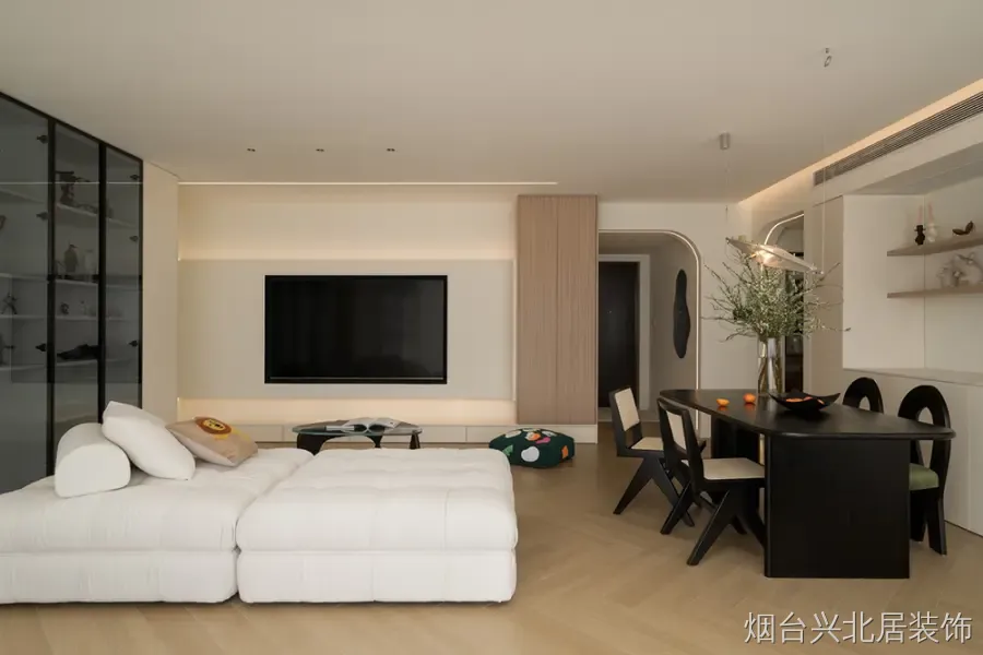 奶油风装修案例图