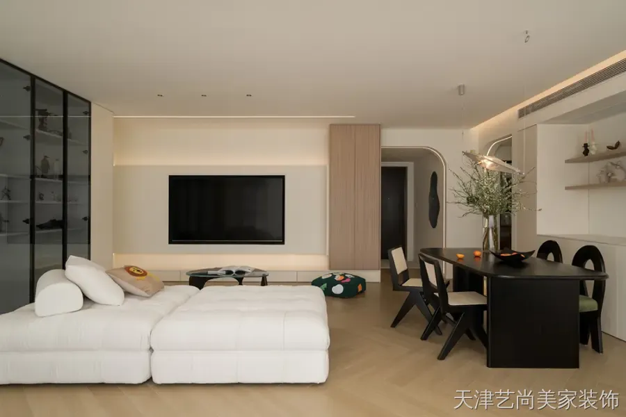 奶油风装修案例图