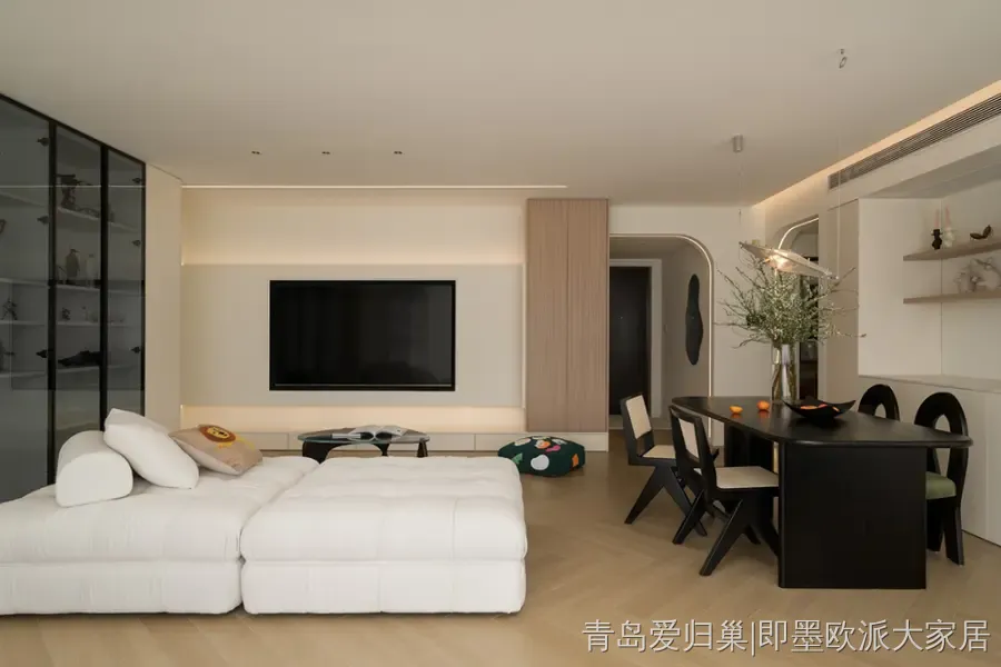 奶油风装修案例图