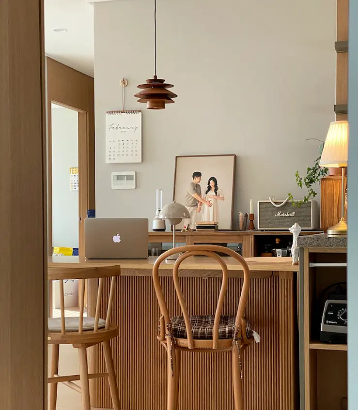 原木风装修案例图