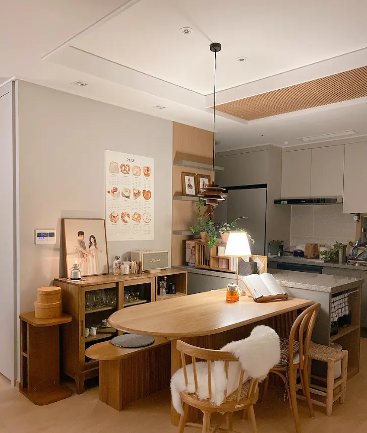 原木风装修案例图