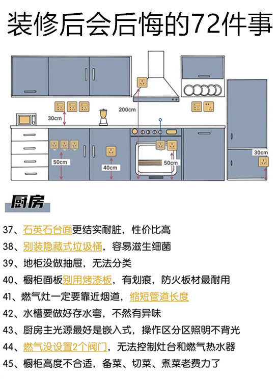 南昌品質(zhì)整裝：裝修會后悔的72件事，過來人的經(jīng)驗(yàn)分享~