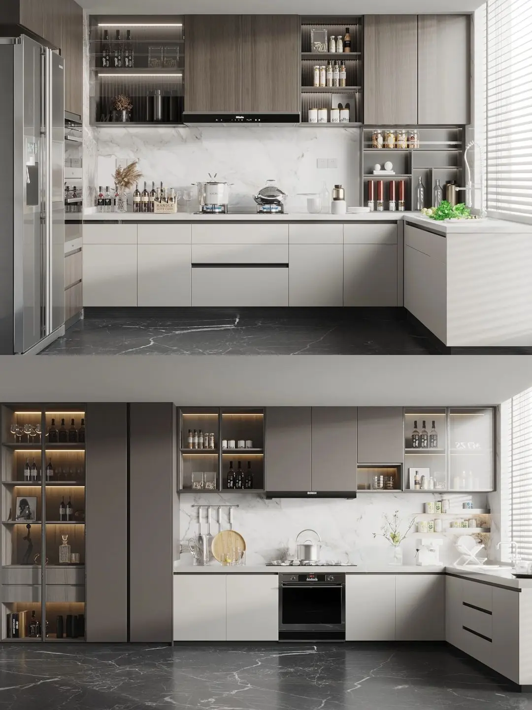 厨房装修案例图