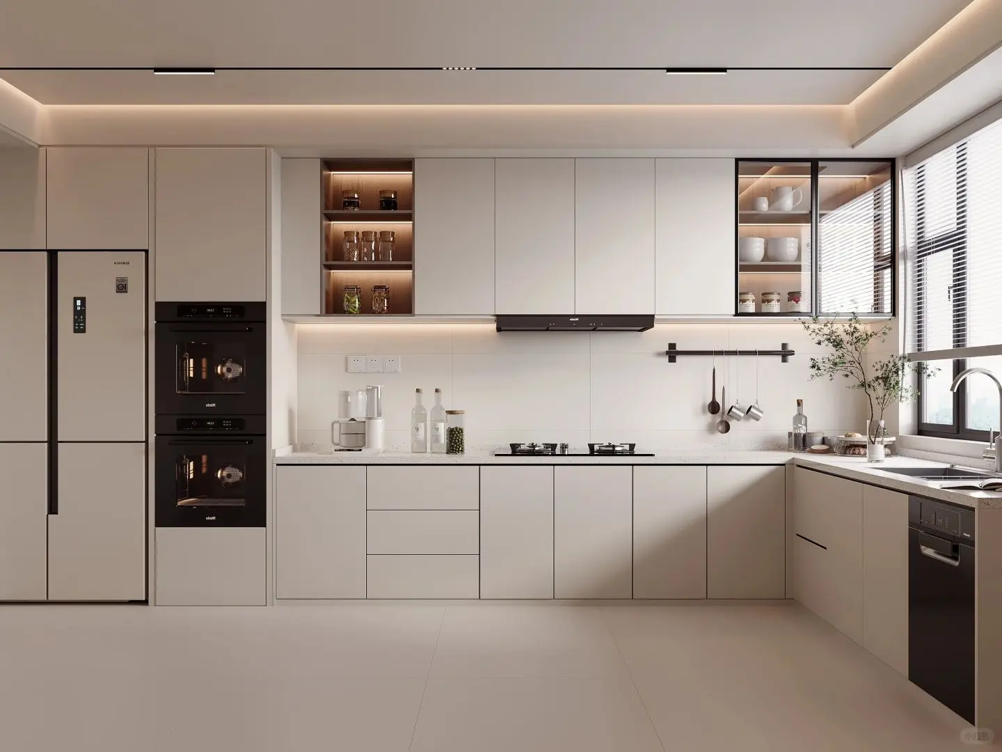 厨房装修案例图